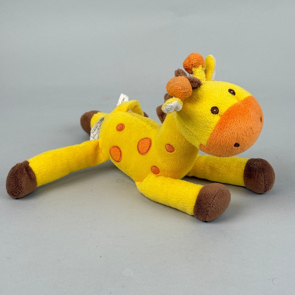 Amscan Giraffe Plush Toy Kids 9 Inch Yellow Stuffed Animal